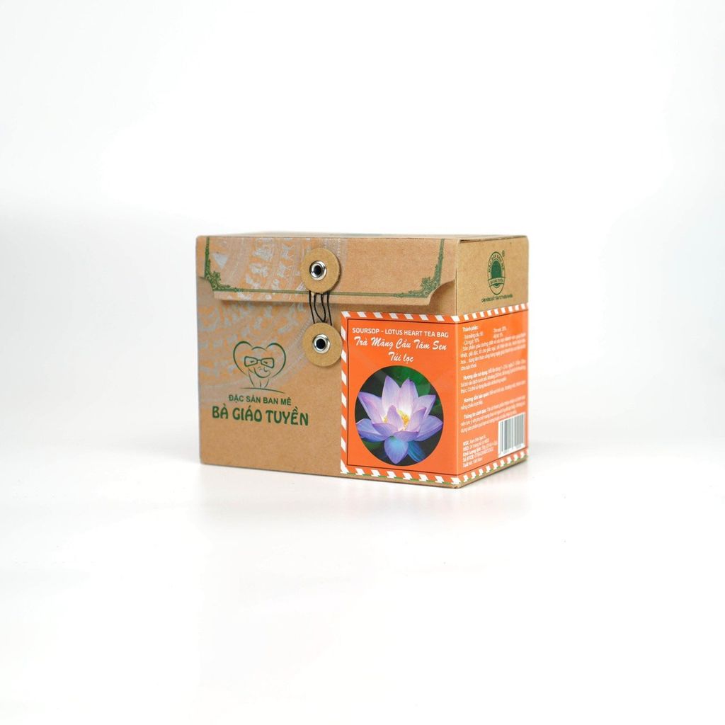 Trà mãng cầu tâm sen túi lọc 50g (25 túi x 2g)