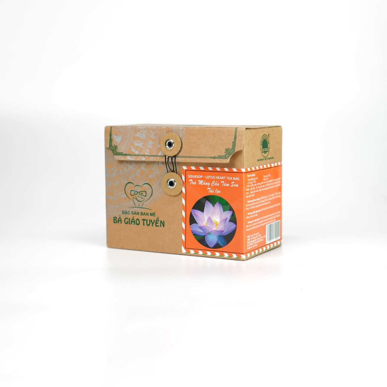 Trà mãng cầu tâm sen túi lọc 50g (25 túi x 2g)