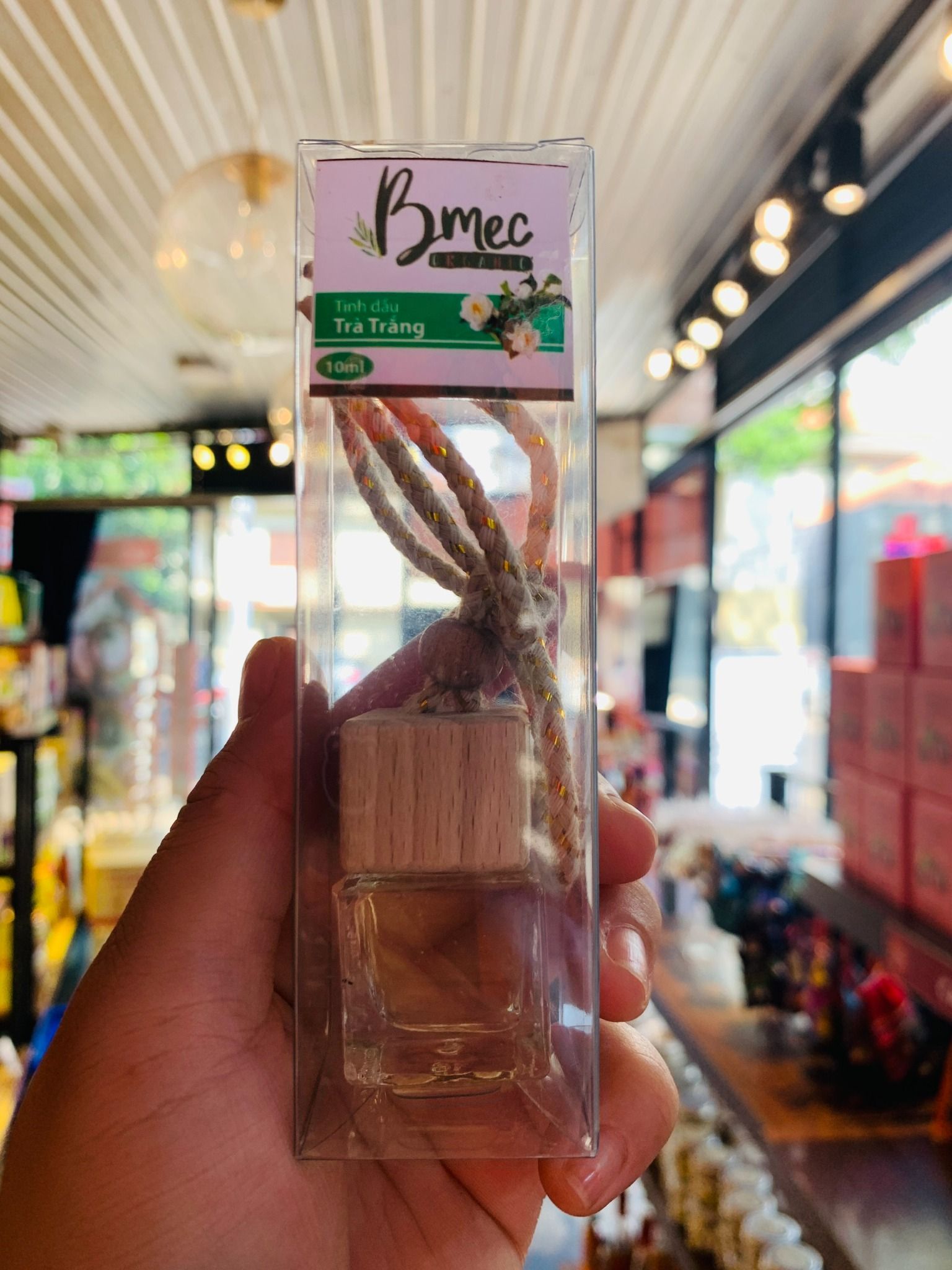 Treo oto Tinh dầu Trà Trắng_8ml