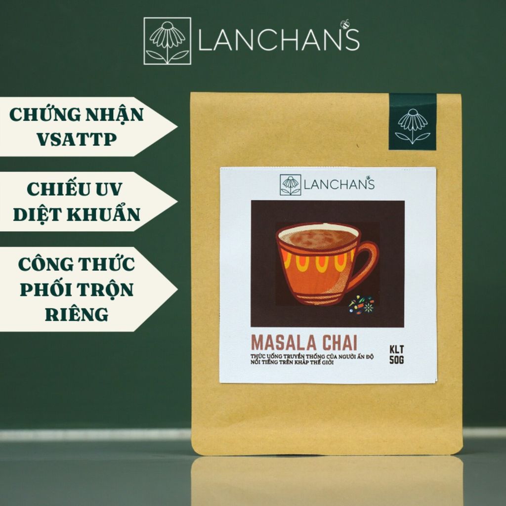  MASALA CHAI 50g - Thức uống truyền thống của người Ấn Độ 