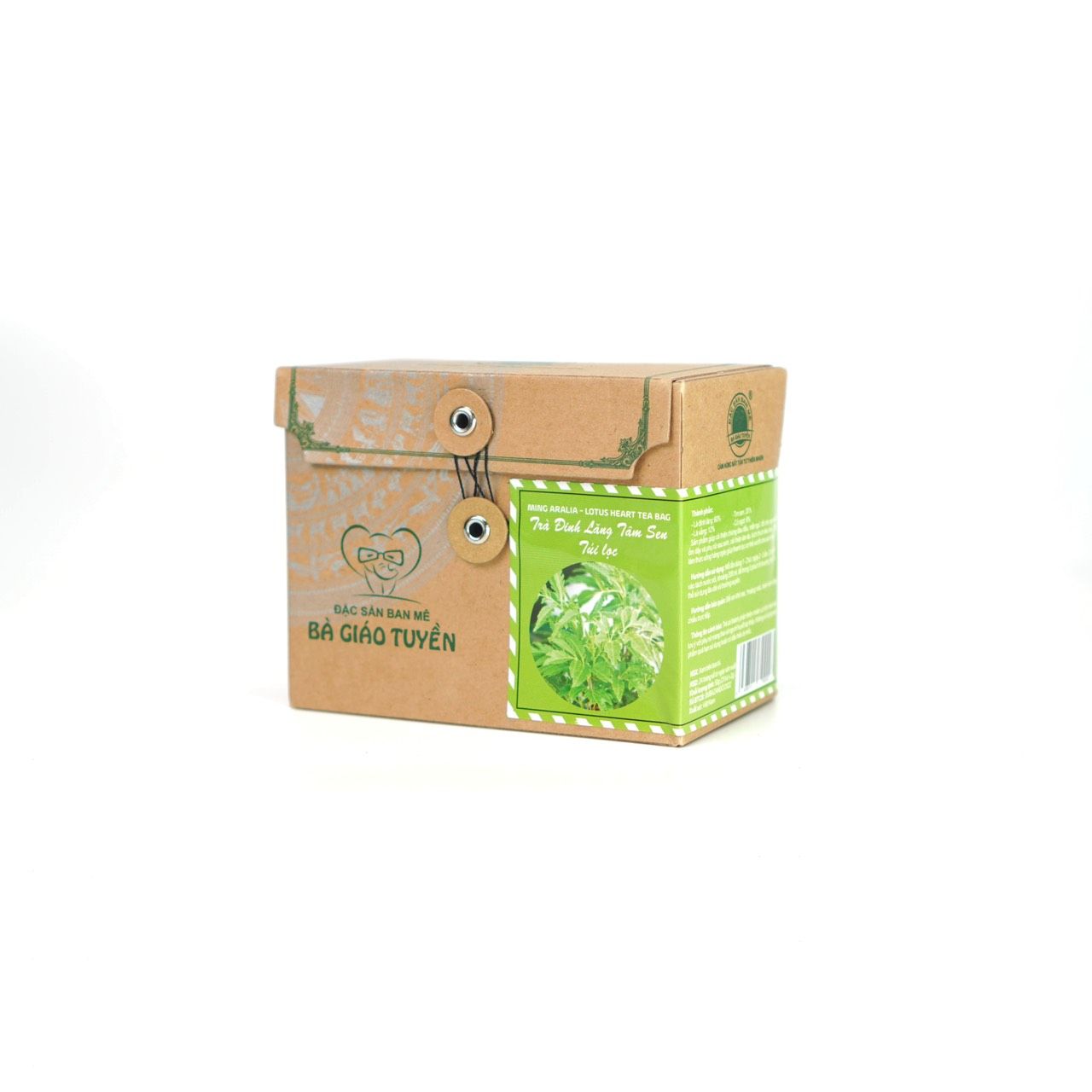 Trà đinh lăng tâm sen túi lọc 50g (25 túi x 2g)