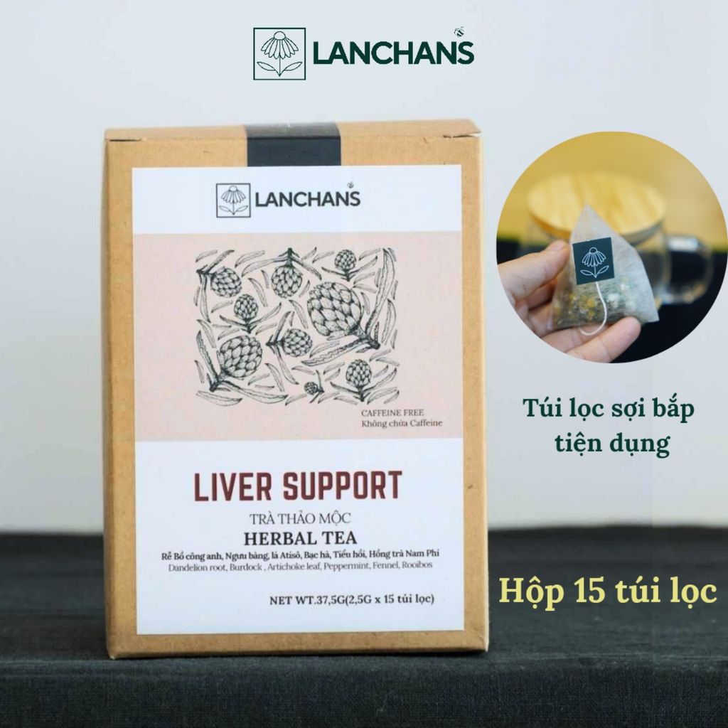 trà TÚI LỌC Liver Support - ( 2,5 x 15 )