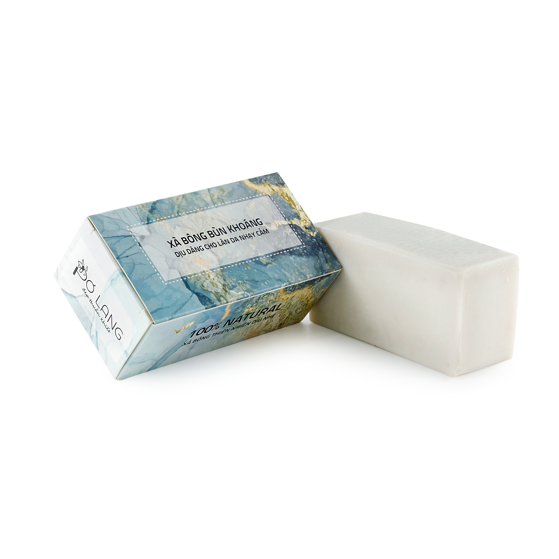 Xà bông Bùn khoáng thiên nhiên Đắk Lắk 100g - Pơ Lang