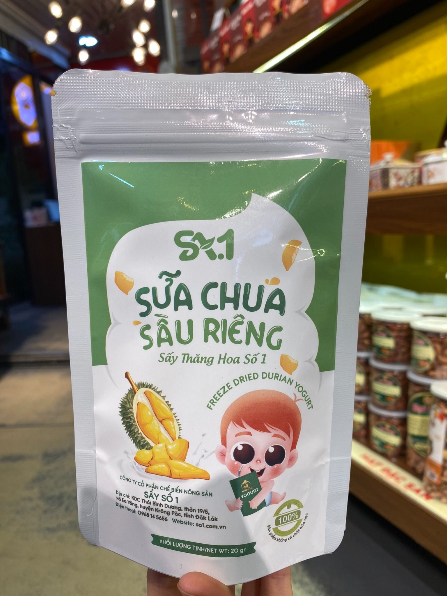 Sữa chua SẦU RIÊNG_20g