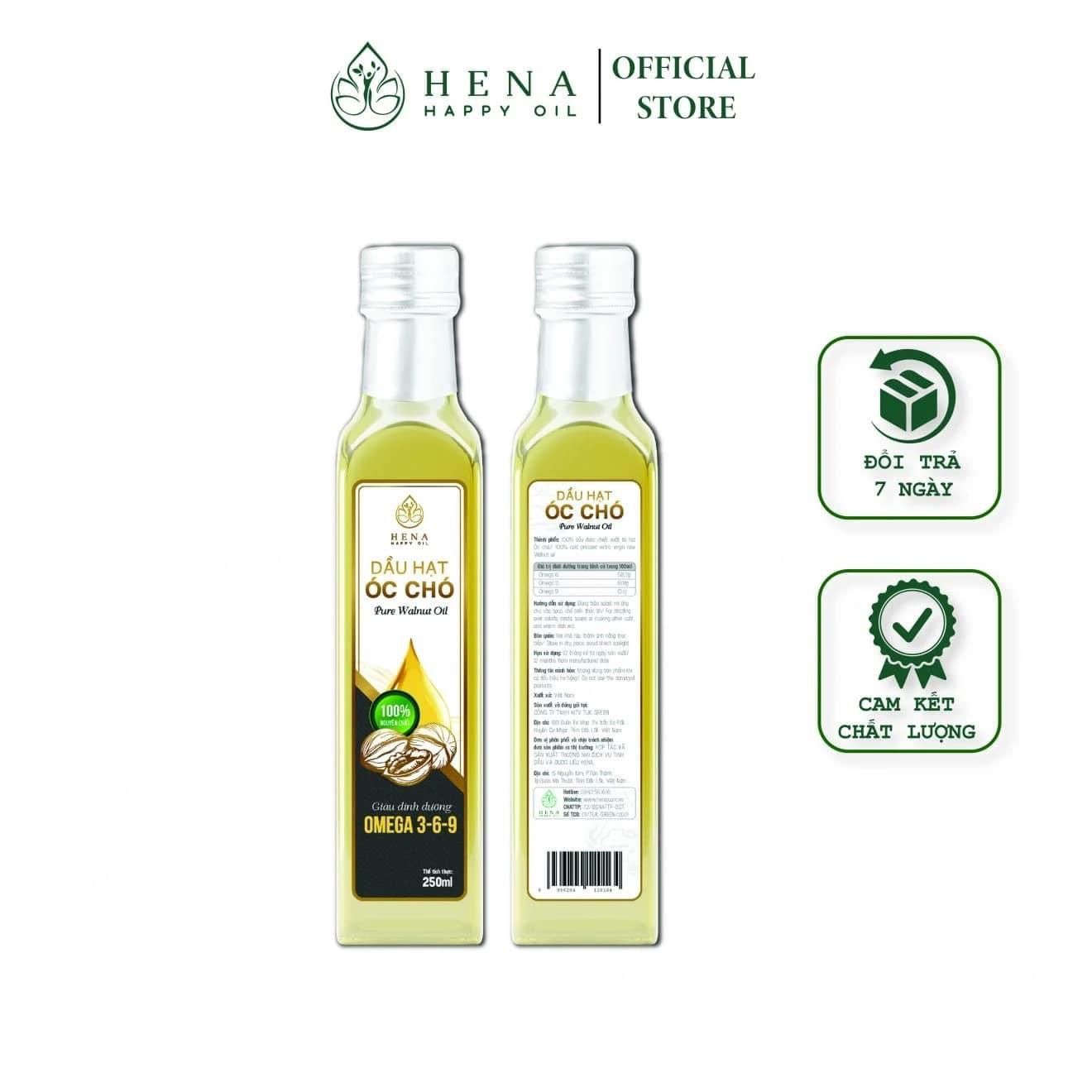 Dầu hạt Óc chó 250ml