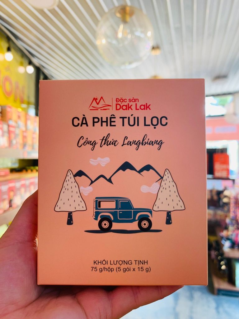 Cà phê túi lọc Langbiang