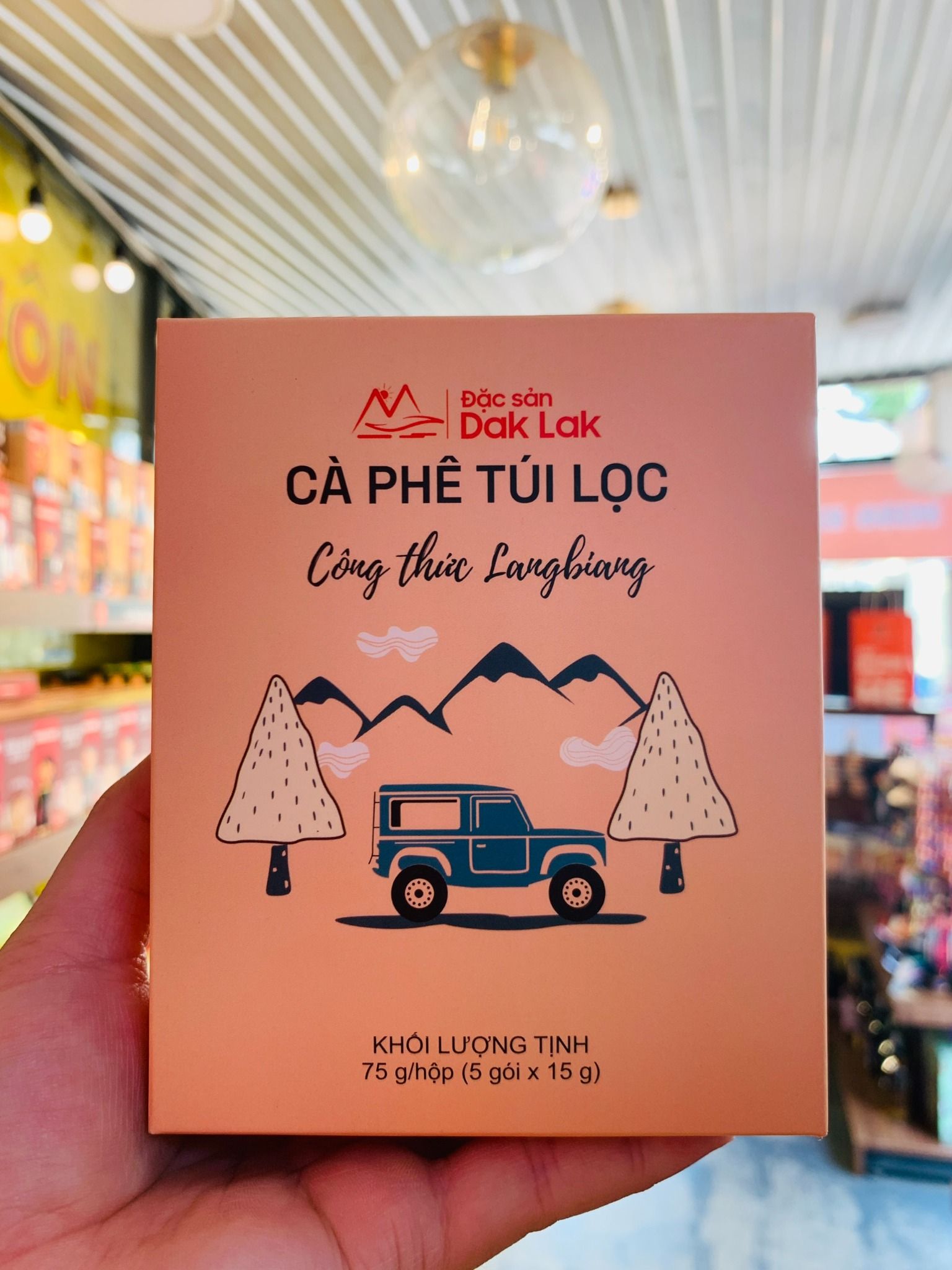 Cà phê túi lọc Langbiang