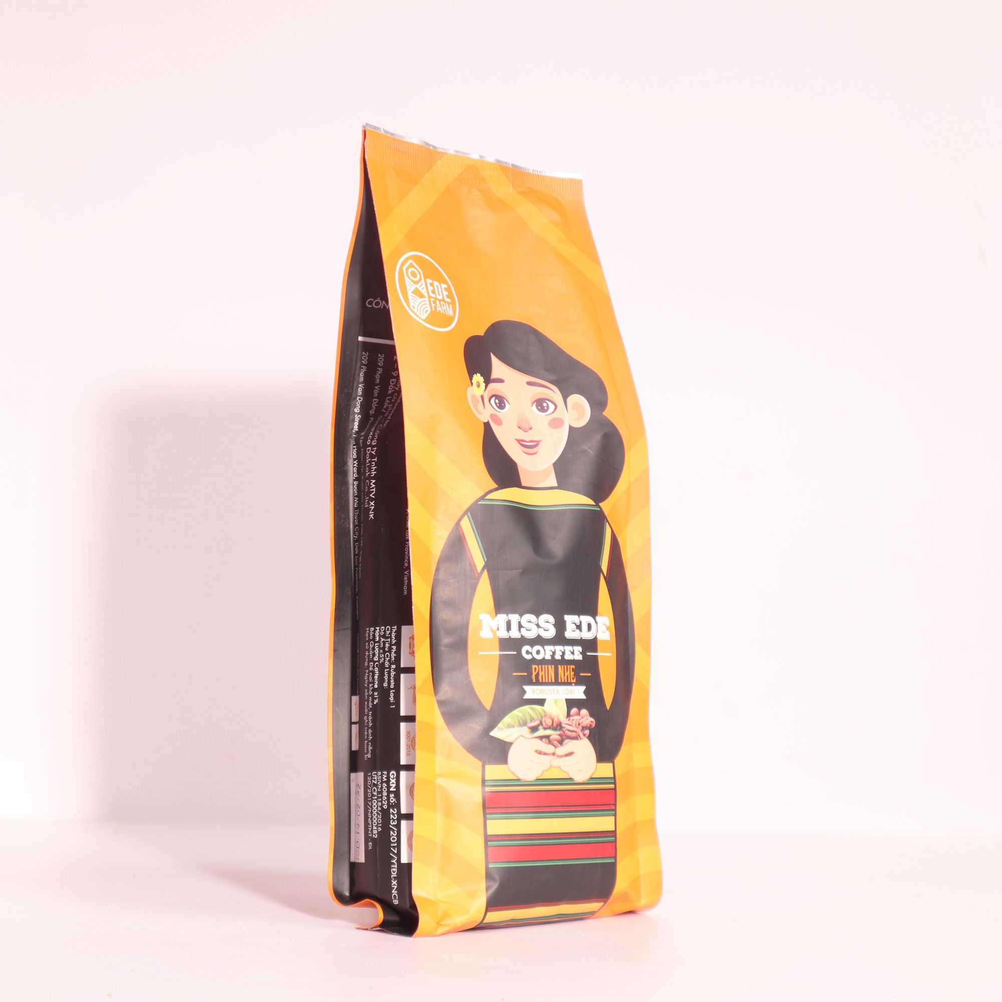  Cà phê nguyên chất PHIN NHẸ - Honey Robusta Loại 1 (250g) 