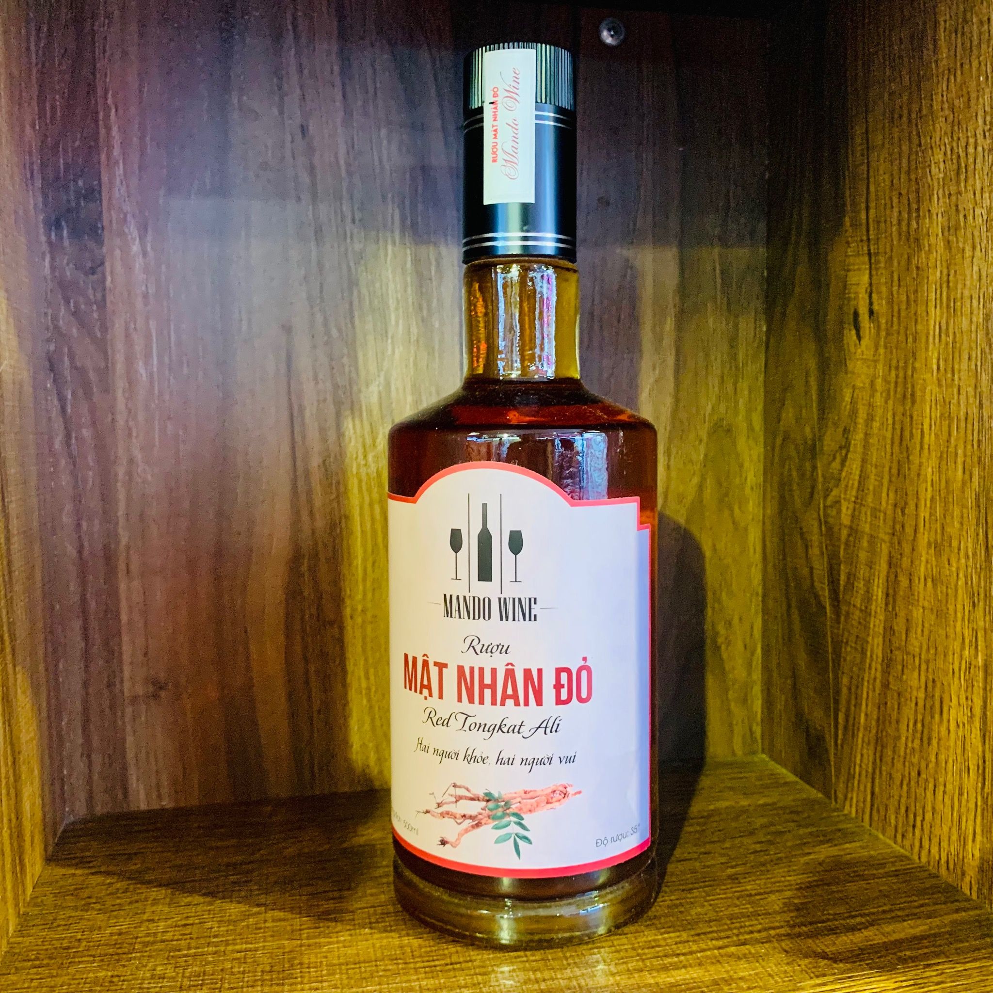 Rượu mật nhân đỏ Đắk Lắk - 500ml