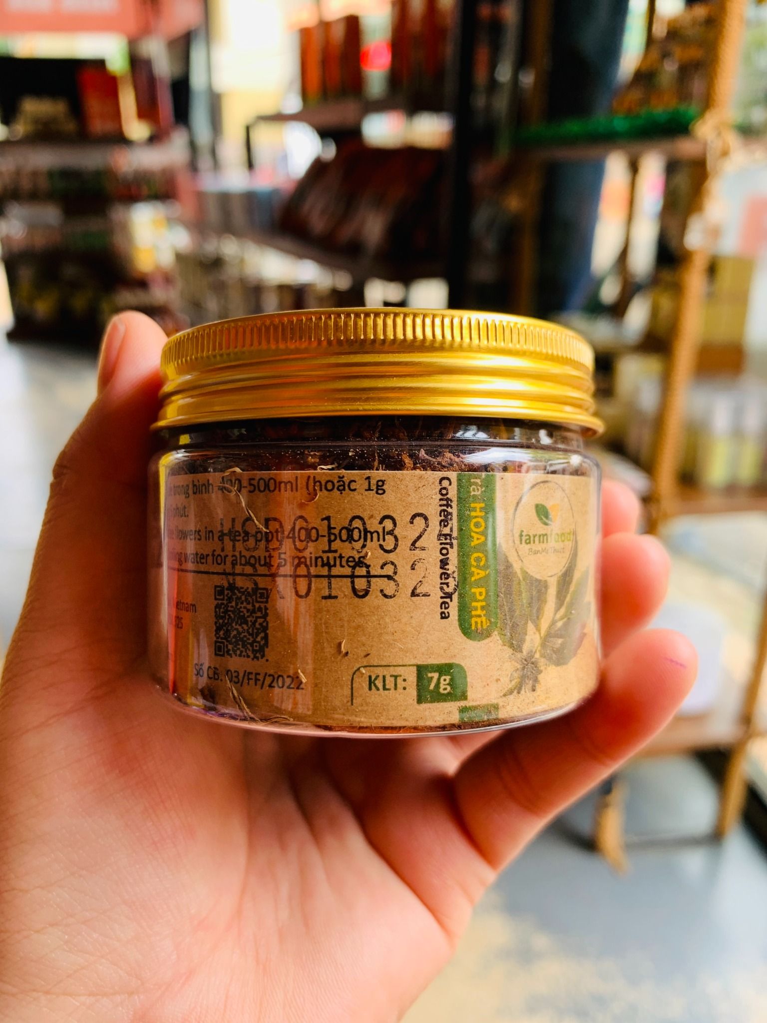 Trà hoa cà phê 7g - Farmfood