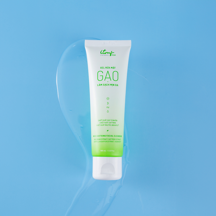 Gel Rửa Mặt Gạo Làm Sạch Mịn Da 100 mL - IMTF