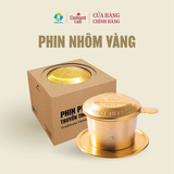 Phin nhôm vàng cao cấp L'amant Café