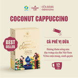 Cà phê hòa tan vị dừa L'amant Coconut Cappuccino (Hộp 180g)