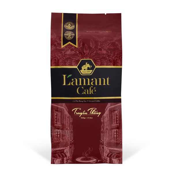  Cà phê rang xay L’amant Truyền thống - L’amant Ground Coffee - Traditional 