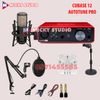 Combo micro AKG P420  Sound card Focusrite scarlett solo gen 3