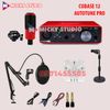 Combo Takstar PC K320 Sound card Focusrite Scarlett Solo Gen 3