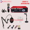 Combo Takstar PC K600 Sound card Focusrite Scarlett Solo Gen 3