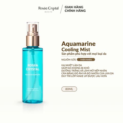  Aquamarine Cooling Mist - Xịt khoáng dưỡng trắng da 