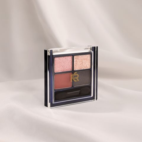  Sapphire Luxury Mood Eyeshadow Palette #Dry Rose - Tone nhũ sương cánh hồng khô 