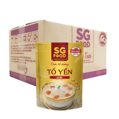 thung 30 goi chao bo duong sai gon food to yen ca hoi 240g