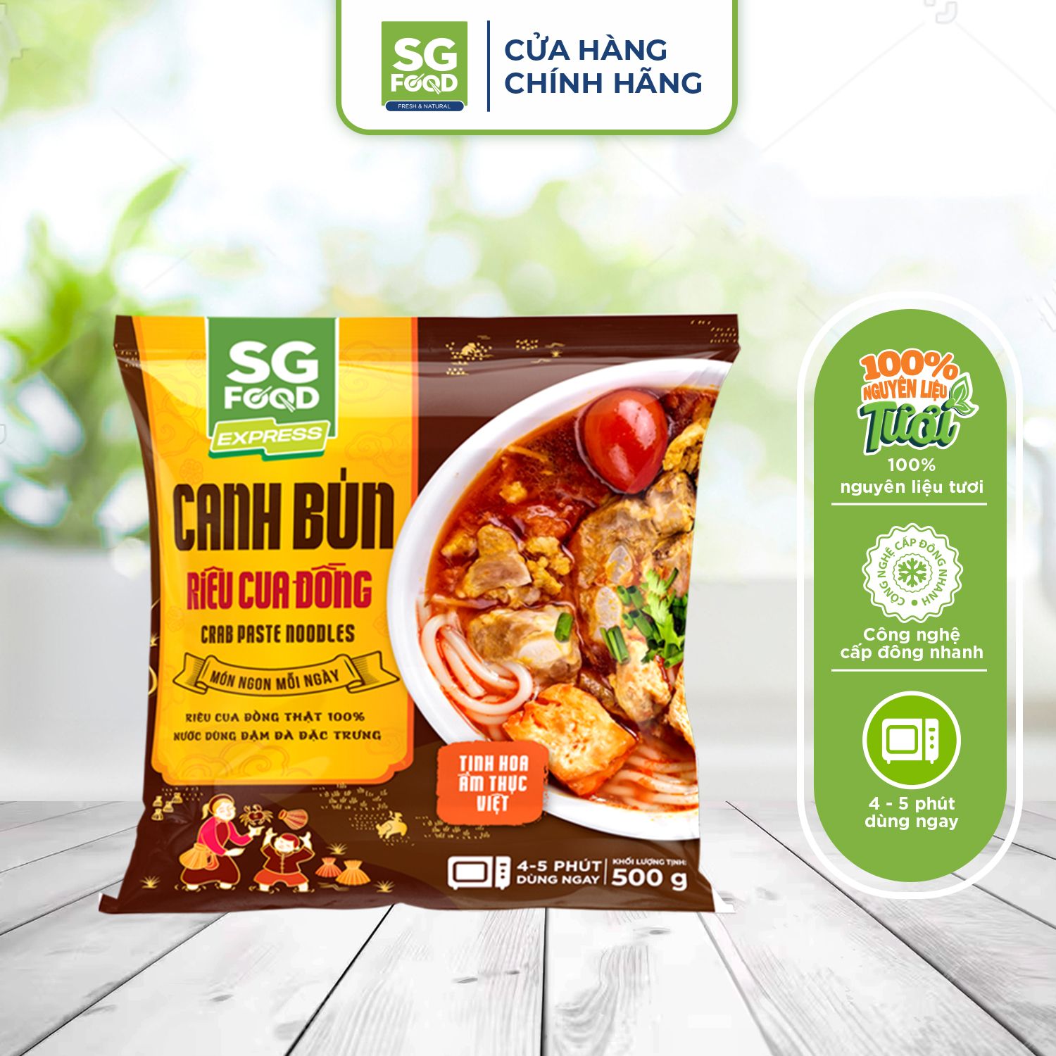 canh bun rieu cua dong 500g chi giao hang tai tp hcm