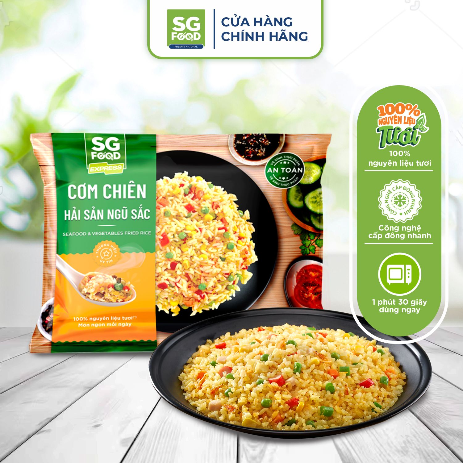 qua com chien hai san ngu sac 200g chi giao hang tai tp hcm