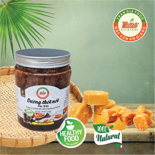 Đường thốt nốt cô đặc THNOT đặc biệt hũ 500 g