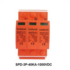 CHỐNG SÉT 3 PHA DC : Sunnom 3P/20-40kA/1000VDC