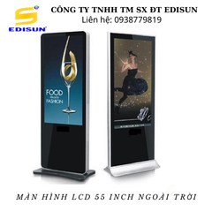 Màn hình LCD chấn đứng 55 inch nguyên khối ngoài trời