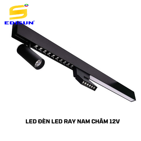 Led đèn led ray nam châm 12v