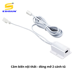 Cảm biến nội thất đóng mở 2 cánh  tủ