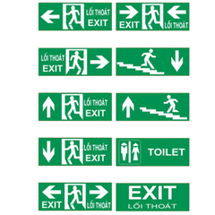 [EDI] Bảng EXIT VN - có tem chứng nhận PCCC