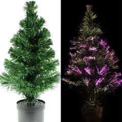 Cây thông noel hoa led thủy tinh - Cây Thông Noel Điện phát sáng