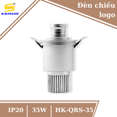 Đèn chiếu logo âm trần trong nhà giá xưởng 35W HK-QRS-35