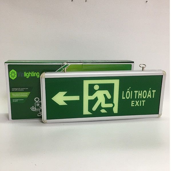 Đèn exit chỉ dẫn thoát hiểm đi bên trái EDI-TH-04