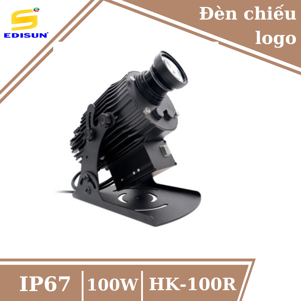 Đèn chiếu logo ngoài trời giá xưởng 100W HK-100R