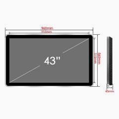 Màn hình LCD treo tường 22 inch, 43 inch