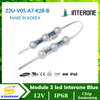 Module 3 led Xanh dương Interone Z3U-V05-A7-K28-B