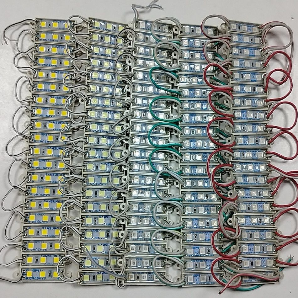 Module 3 led 5054 3609, ngắn ( xanh dương, xanh lá, đỏ)