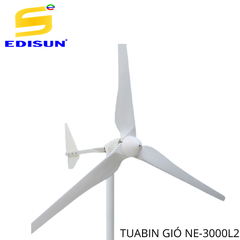 Tuabin gió loại ngang 3000W - Model NE-3000L2