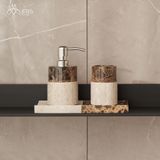 Bộ vệ sinh đá marble màu nâu