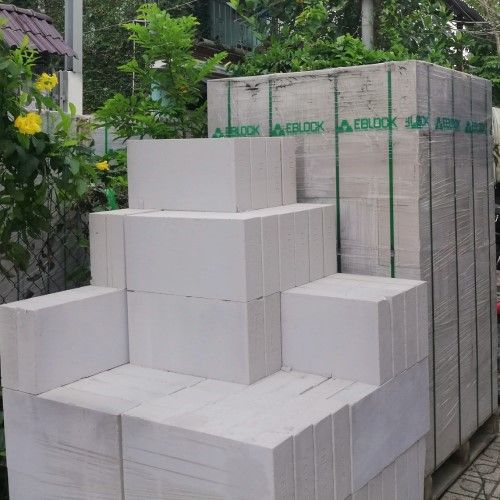 Gạch bê tông nhẹ AAC Eblock 600x200x75mm