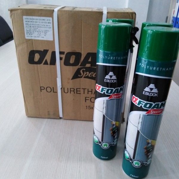 Keo bọt nở Alpha Foam dùng trong xây dựng nội thất