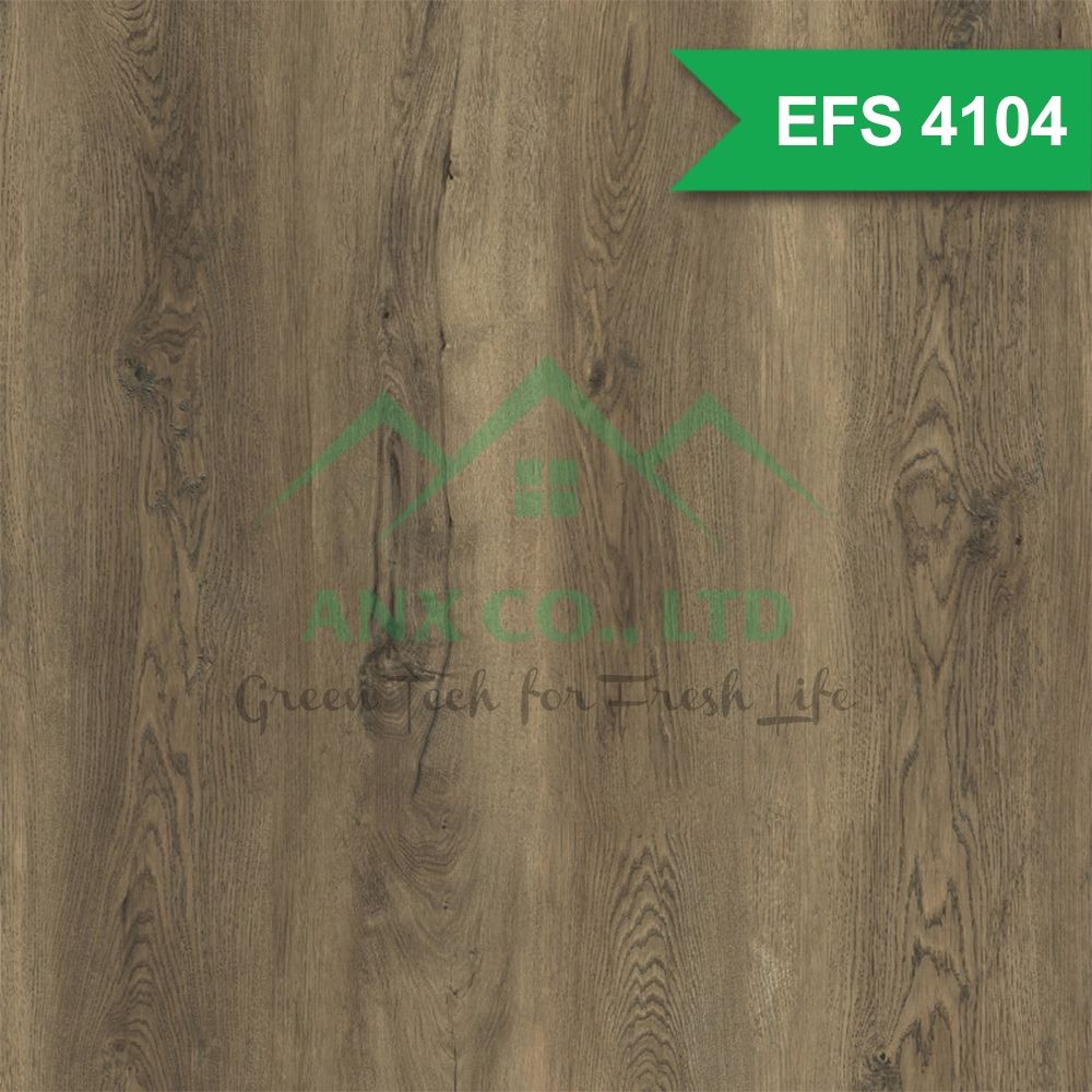 Sàn SPC Kháng Nước EFLOOR EFS4104 Standard vân gỗ dày 4mm
