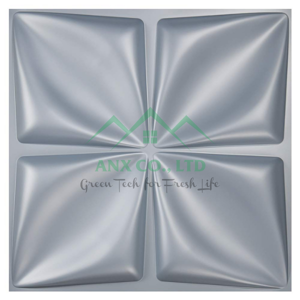 Mẫu Aryl - tấm ốp tường 3D sợi tre