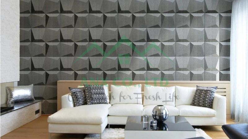 Mẫu Mosaics - Tấm ốp tường 3D sợi tre