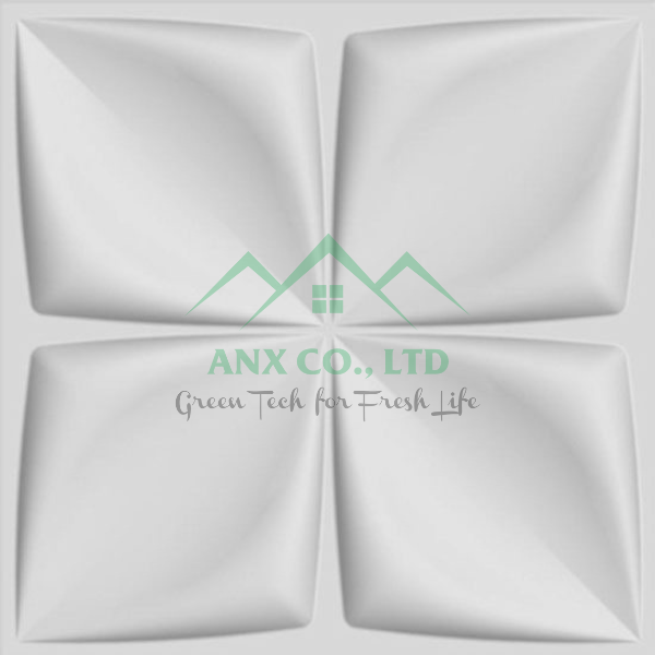 Mẫu Aryl - tấm ốp tường 3D sợi tre