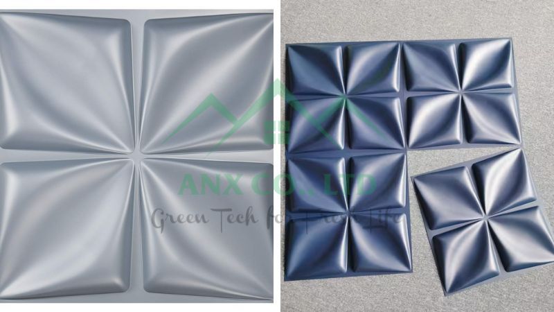Mẫu Aryl - tấm ốp tường 3D sợi tre