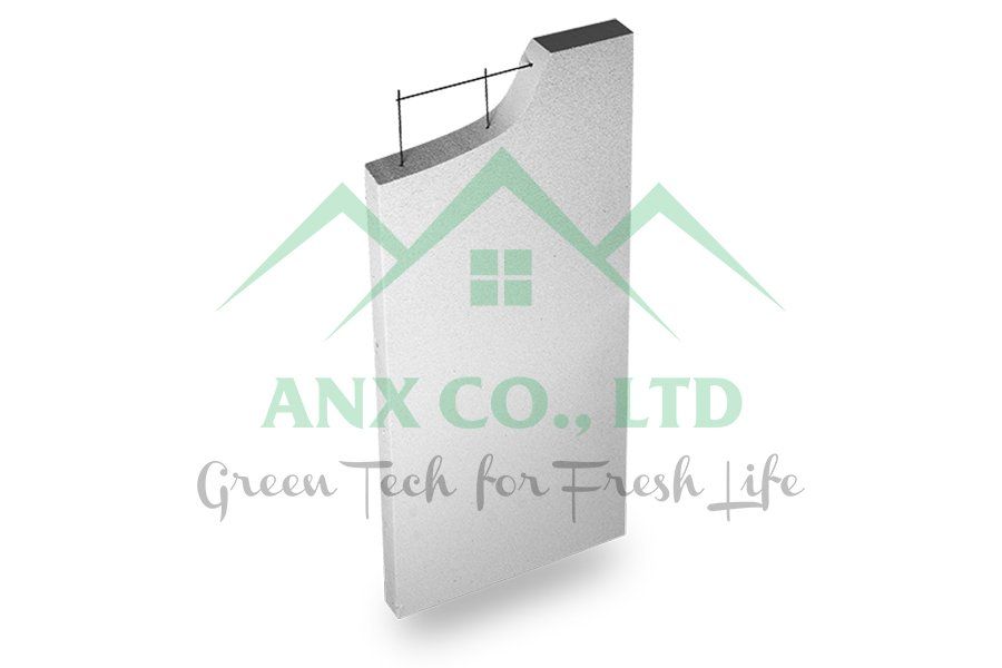 Tấm panel bê tông khí chưng áp kích thước 1500x600x150mm