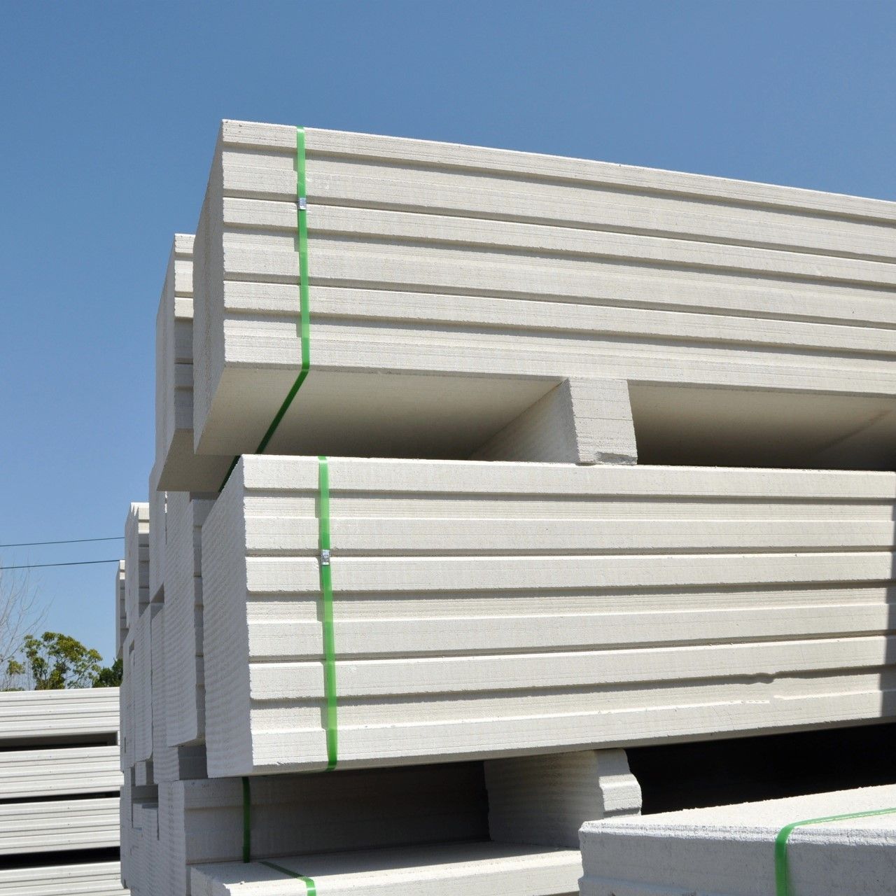 Tấm Panel bê tông nhẹ AAC Eblock DxRxC: 1200x600x100mm - 1 Mét Khối